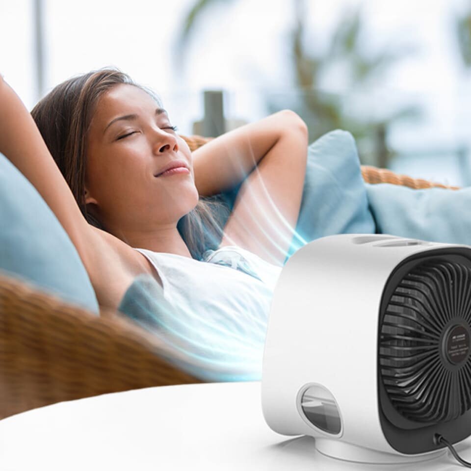 Coolizi Portable AC and Cooling Ace side by side